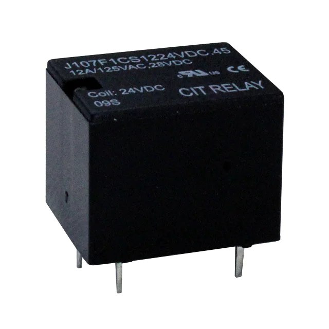 CIT Relay and Switch J107F1CS1224VDC.45 电子元器件